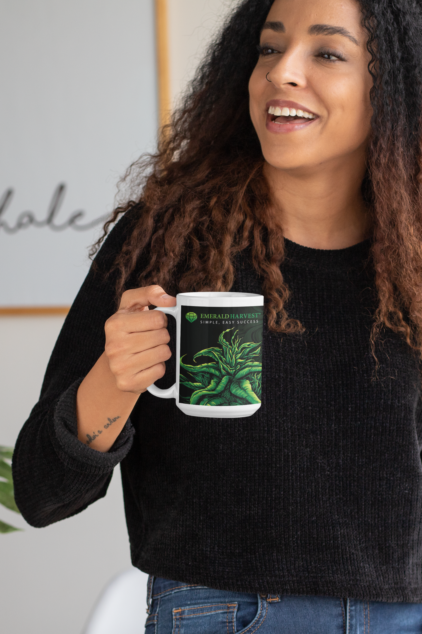 Emerald Goddess Mug (Large)