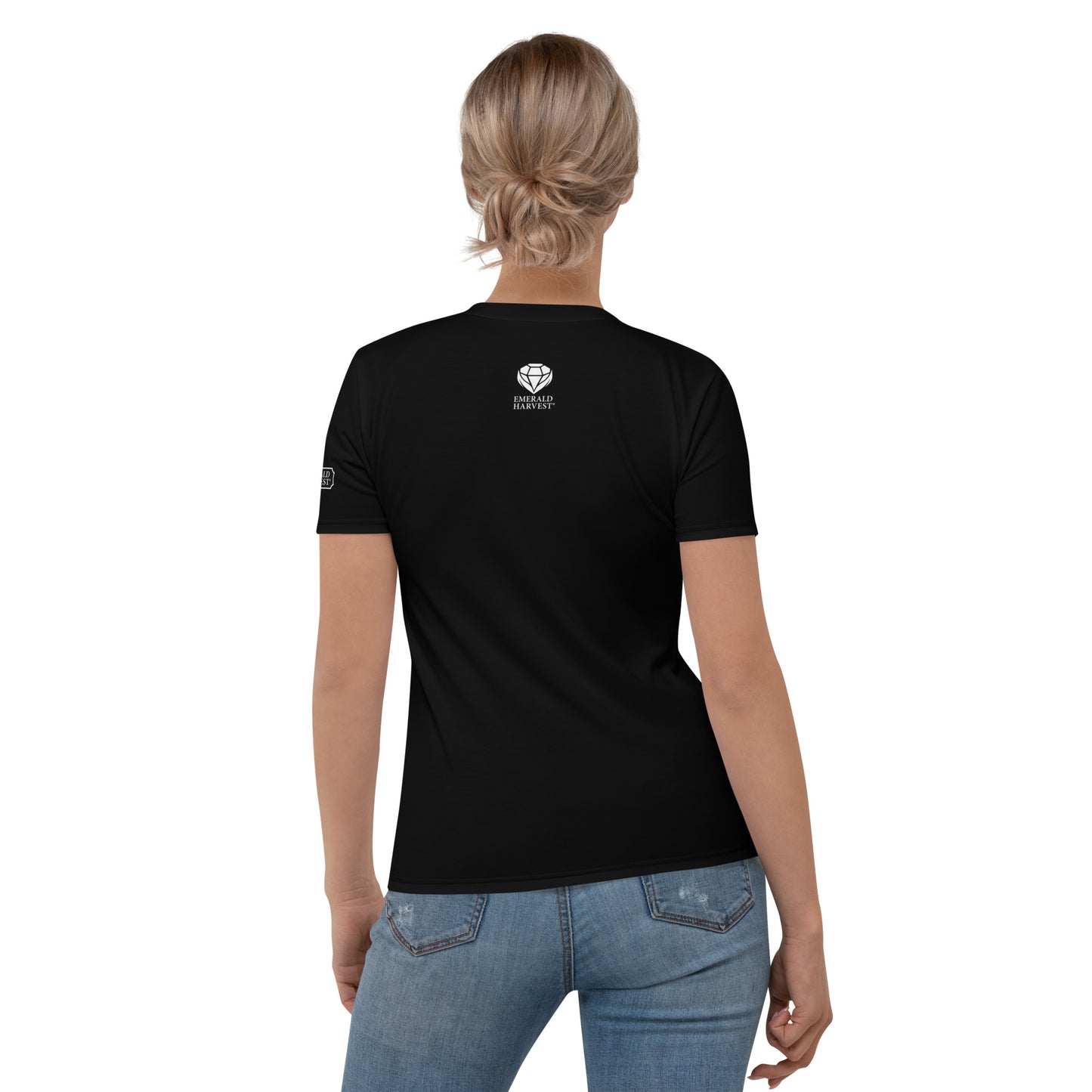 Cali Pro Fornia All-Over Print Women's Crew Neck T-Shirt