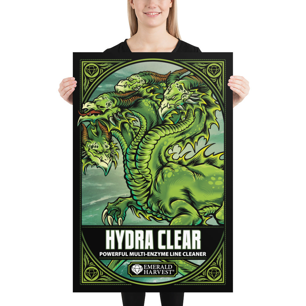 Hydra Clear Poster (24 x 36 in)