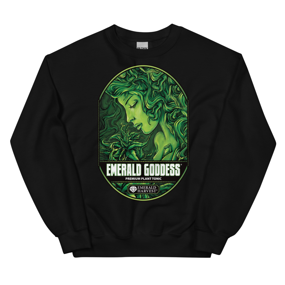 Emerald Goddess Unisex Sweatshirt