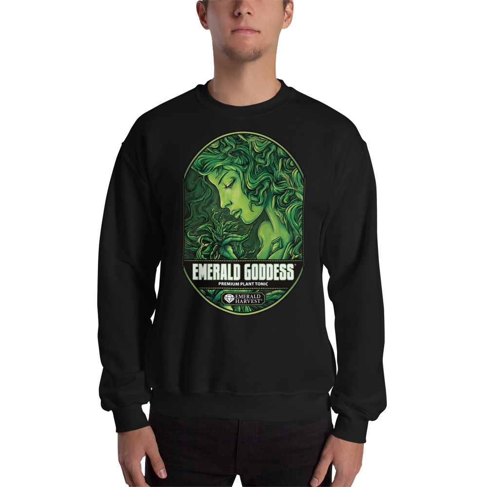 Emerald Goddess Unisex Sweatshirt