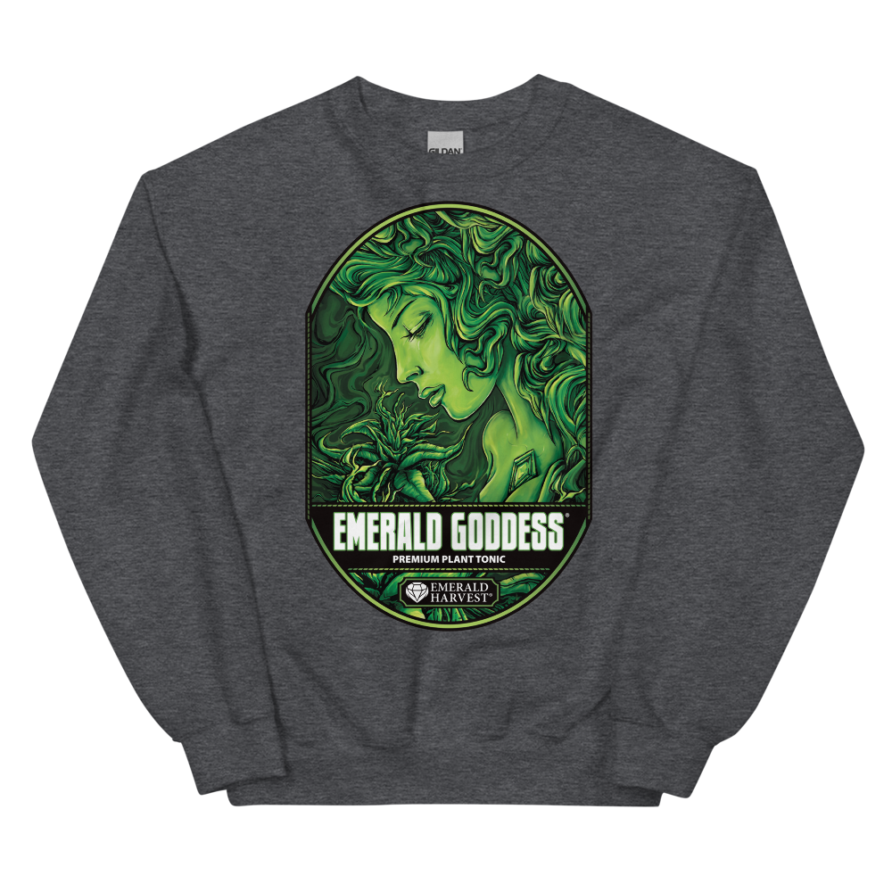 Emerald Goddess Unisex Sweatshirt