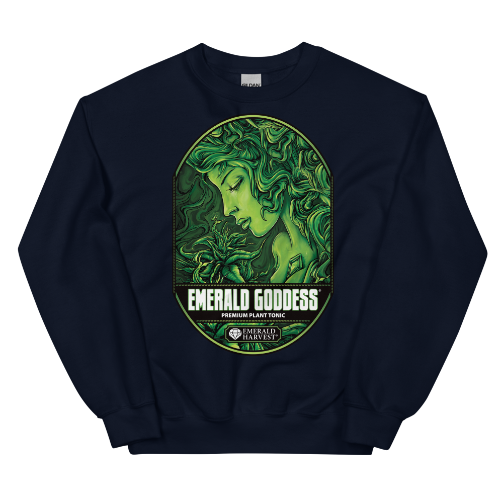 Emerald Goddess Unisex Sweatshirt