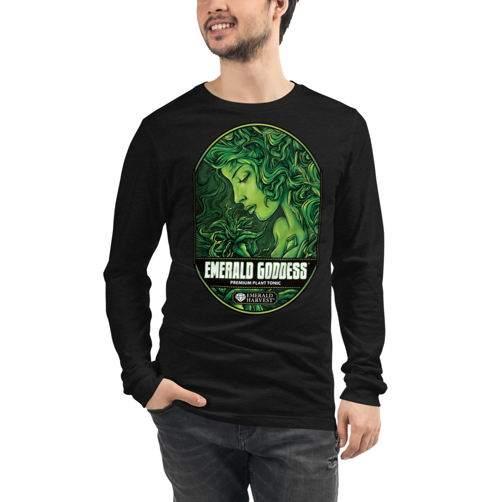Emerald Goddess Unisex Long-Sleeve Tee