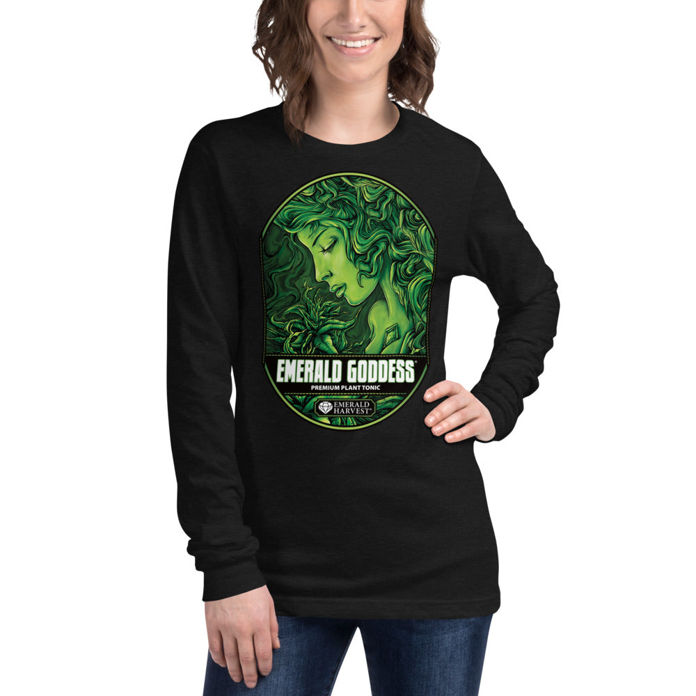 Camiseta unisex de manga larga Emerald Goddess