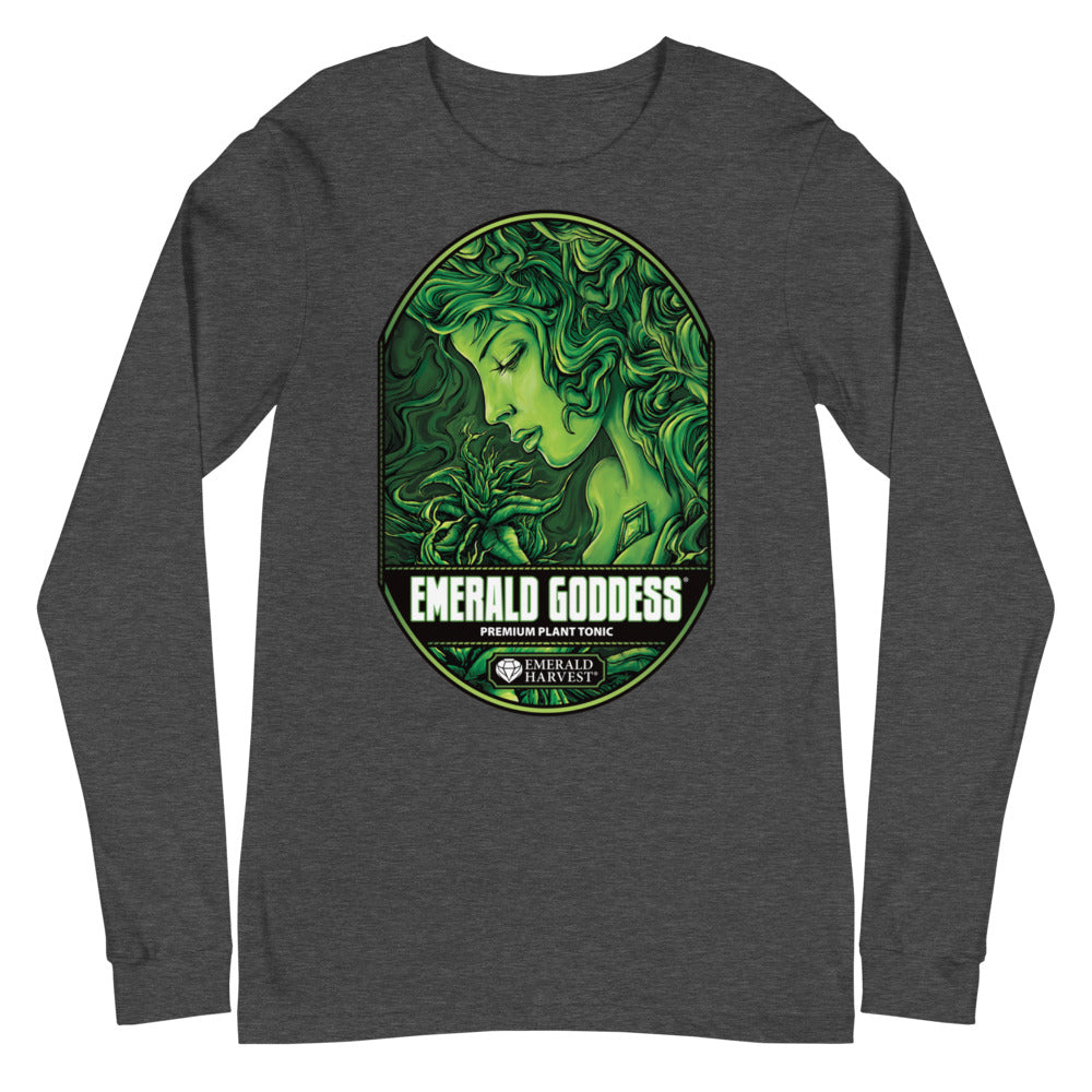 Emerald Goddess Unisex Long-Sleeve Tee