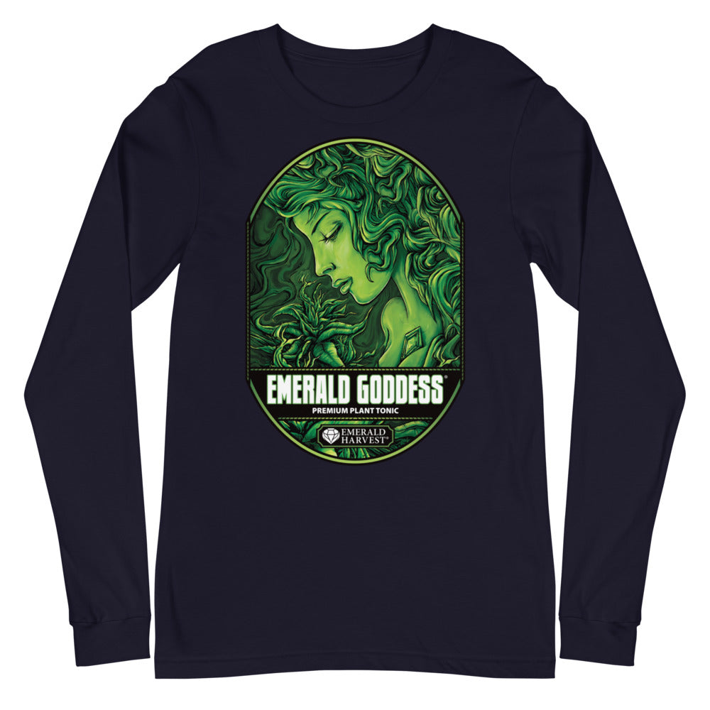 Emerald Goddess Unisex Long-Sleeve Tee