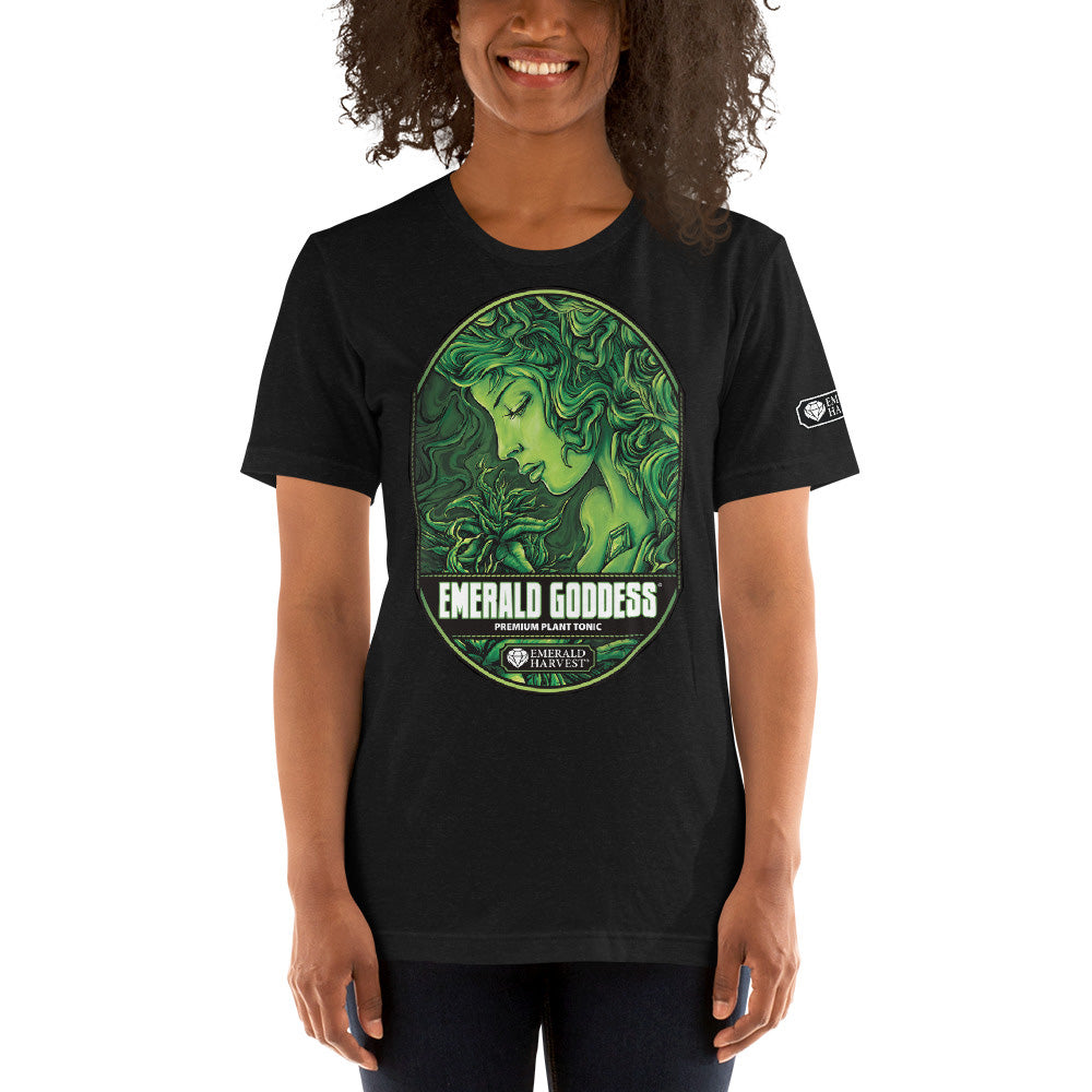 Emerald Goddess Short-Sleeve Unisex T-Shirt