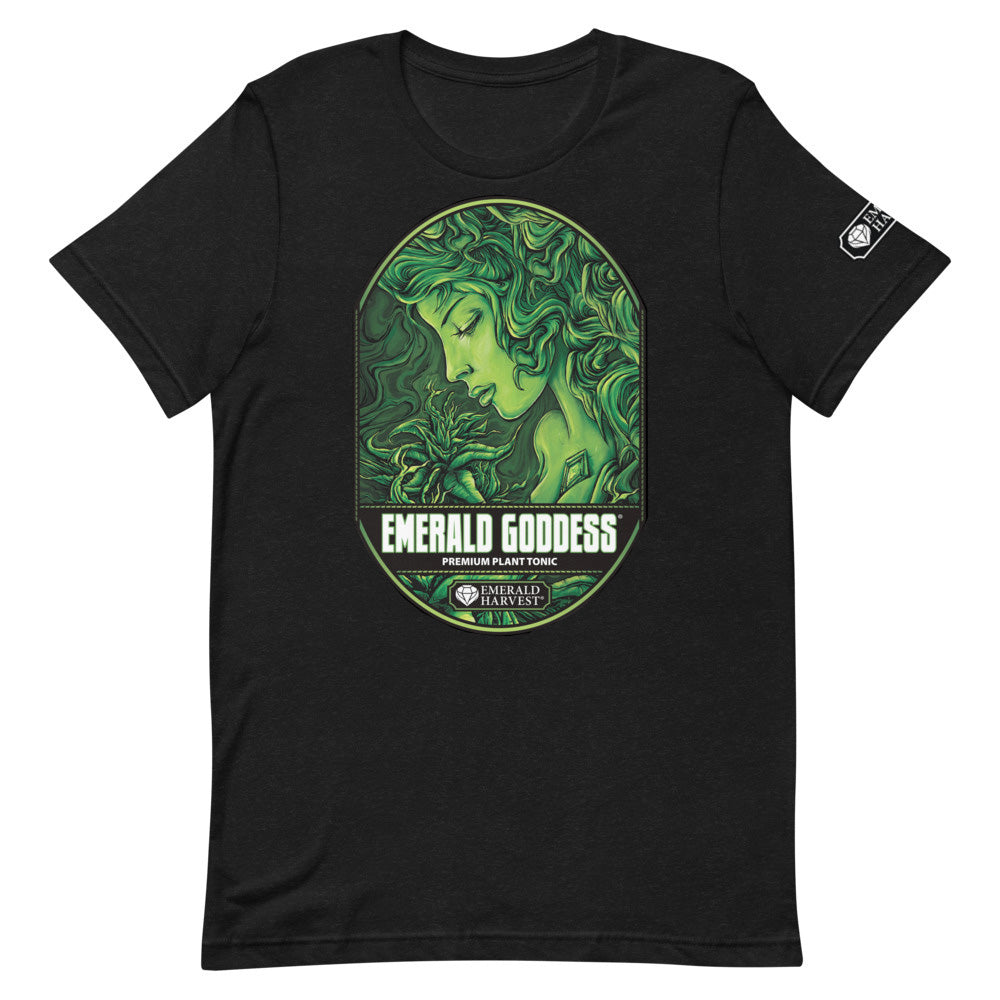 Emerald Goddess Short-Sleeve Unisex T-Shirt