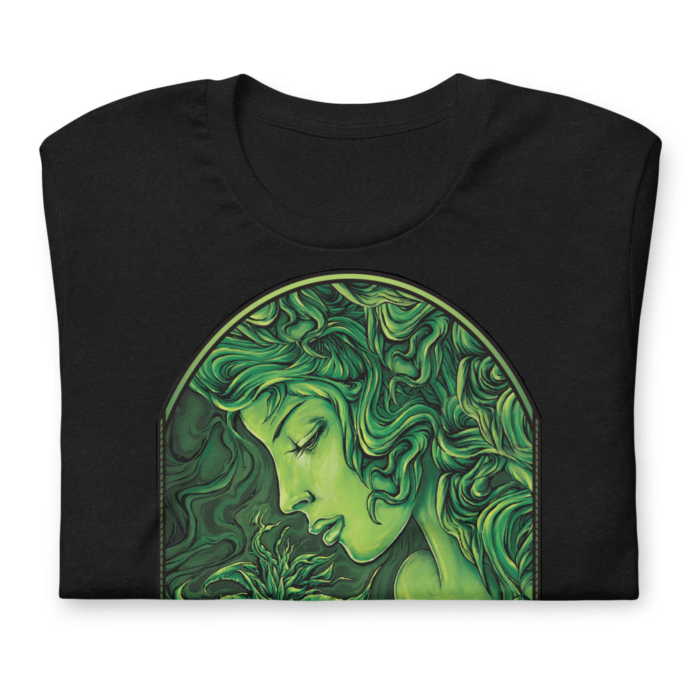 Emerald Goddess Short-Sleeve Unisex T-Shirt