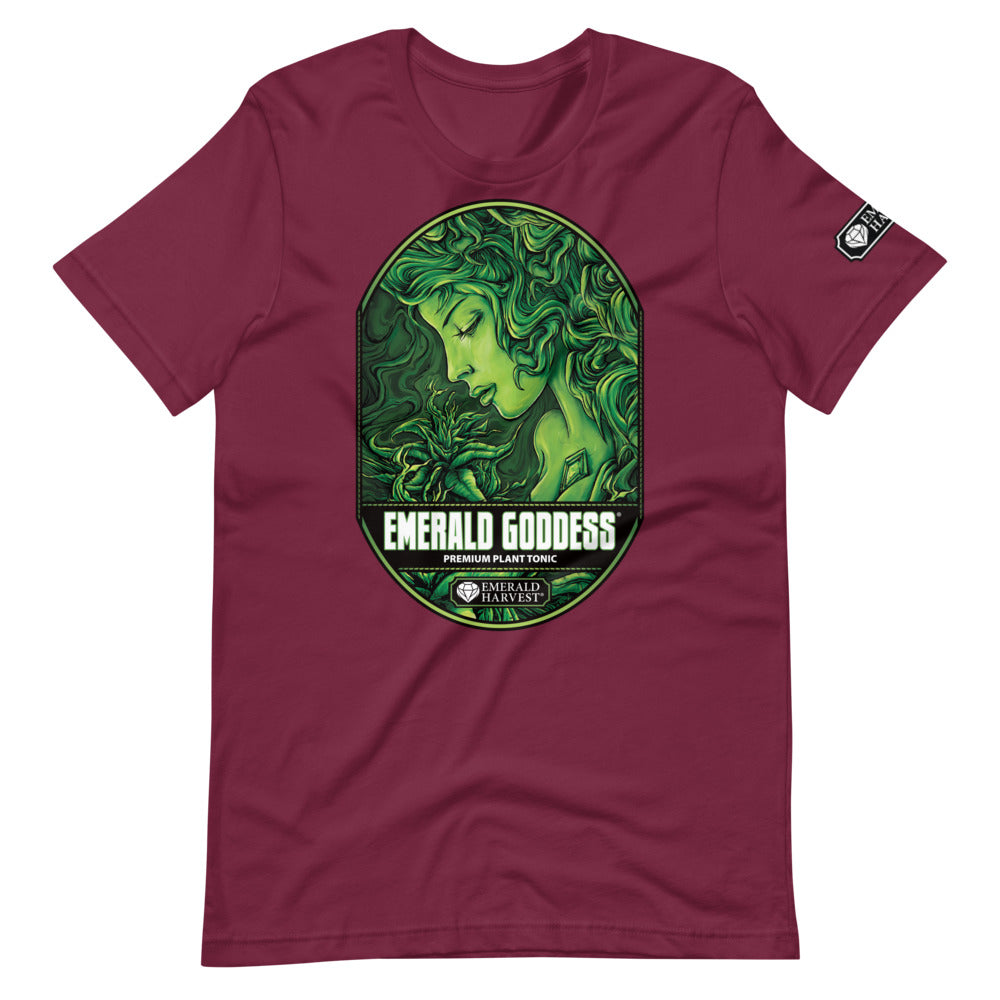Emerald Goddess Short-Sleeve Unisex T-Shirt