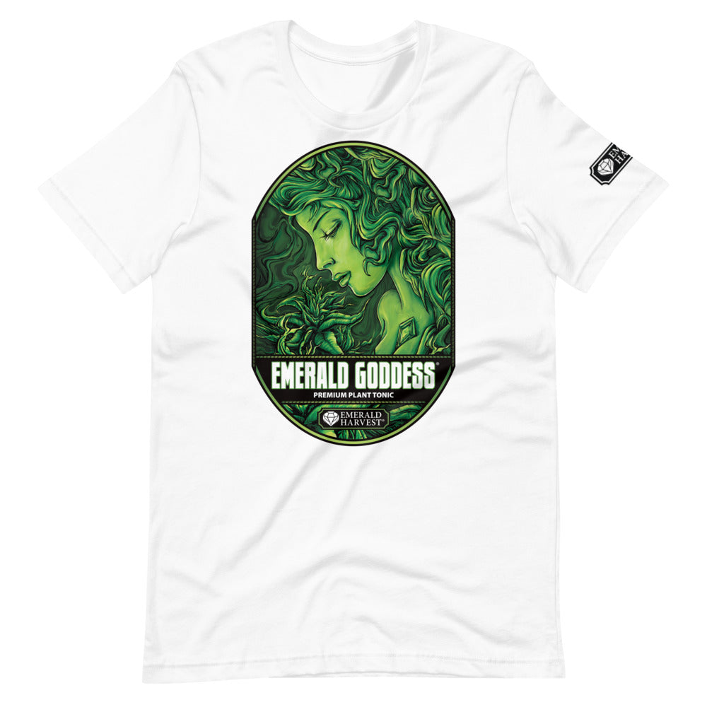 Emerald Goddess Short-Sleeve Unisex T-Shirt