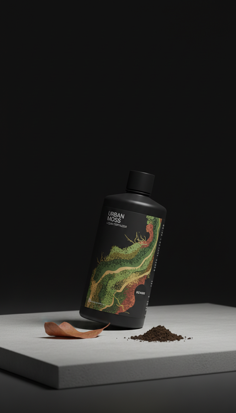 Urban moss liquid fertilizer
