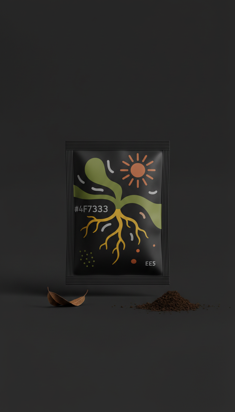 Pitch black root booster sachet