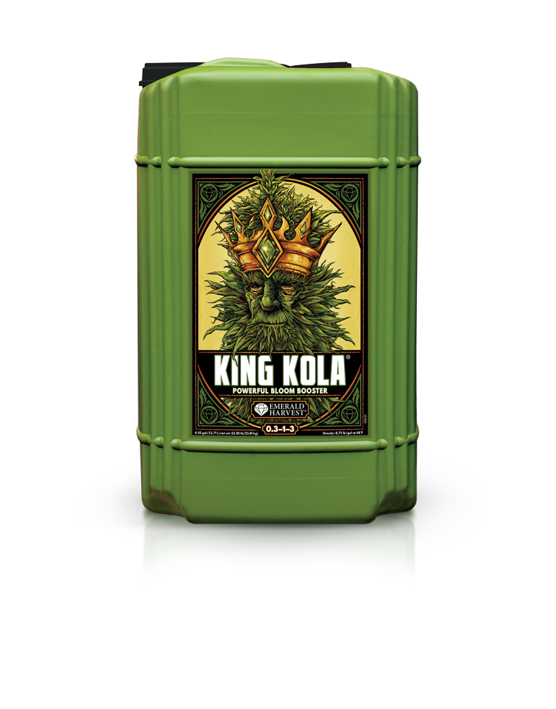6 gallon container with King Kola label on a white background