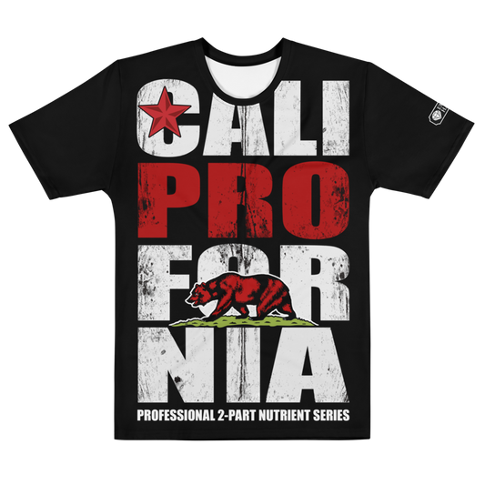 Cali Pro Fornia All-Over Print Men's Crew Neck T-Shirt