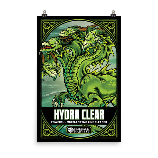 Hydra Clear Poster (24 x 36 in)