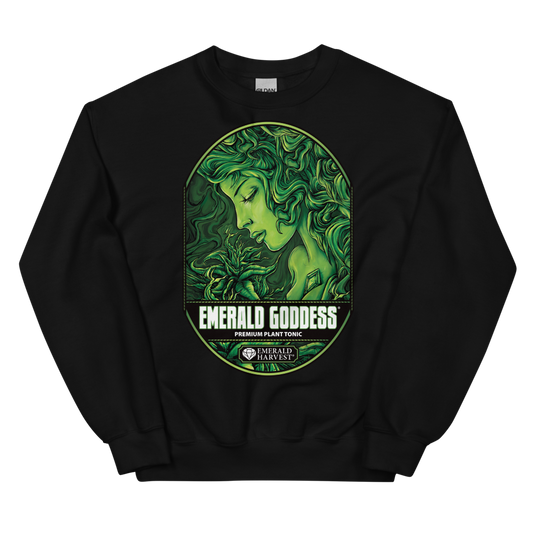 Emerald Goddess Unisex Sweatshirt
