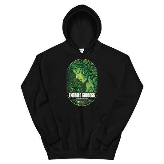 Emerald Goddess Unisex Hoodie