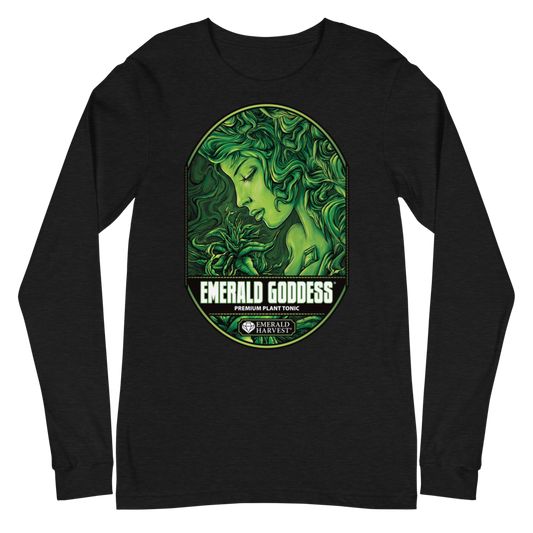 Emerald Goddess Unisex Long-Sleeve Tee