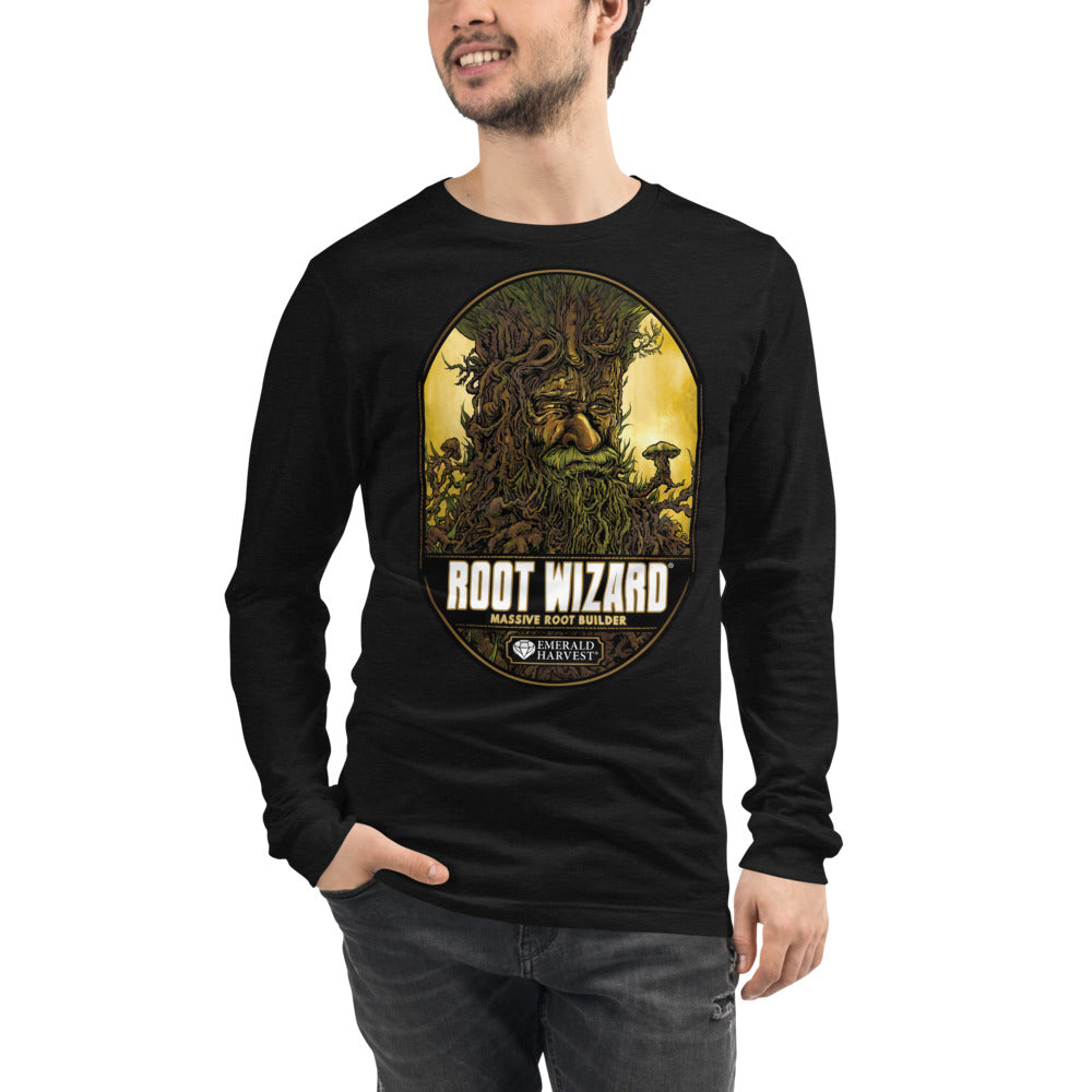 Camiseta de manga larga unisex Root Wizard
