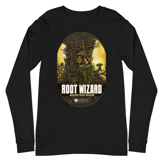 Camiseta de manga larga unisex Root Wizard
