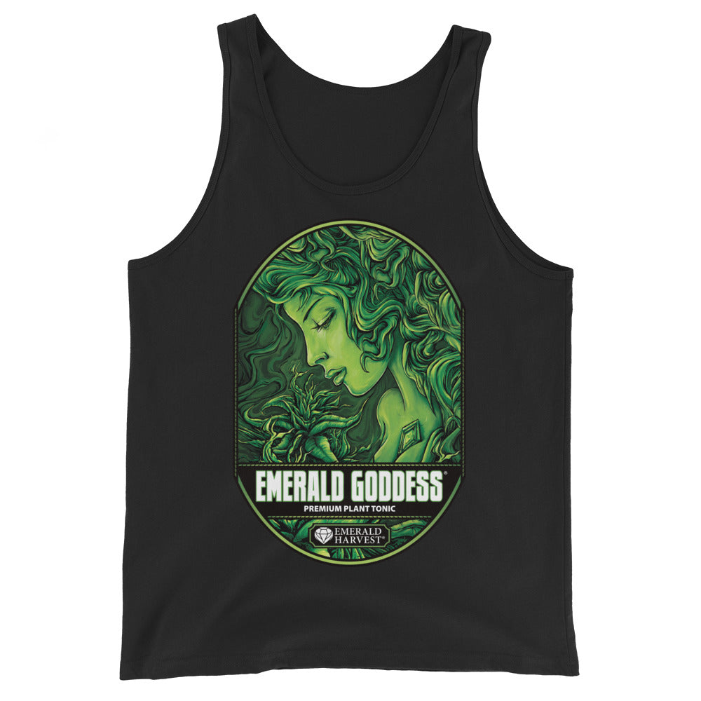 Camiseta de tirantes unisex Emerald Goddess