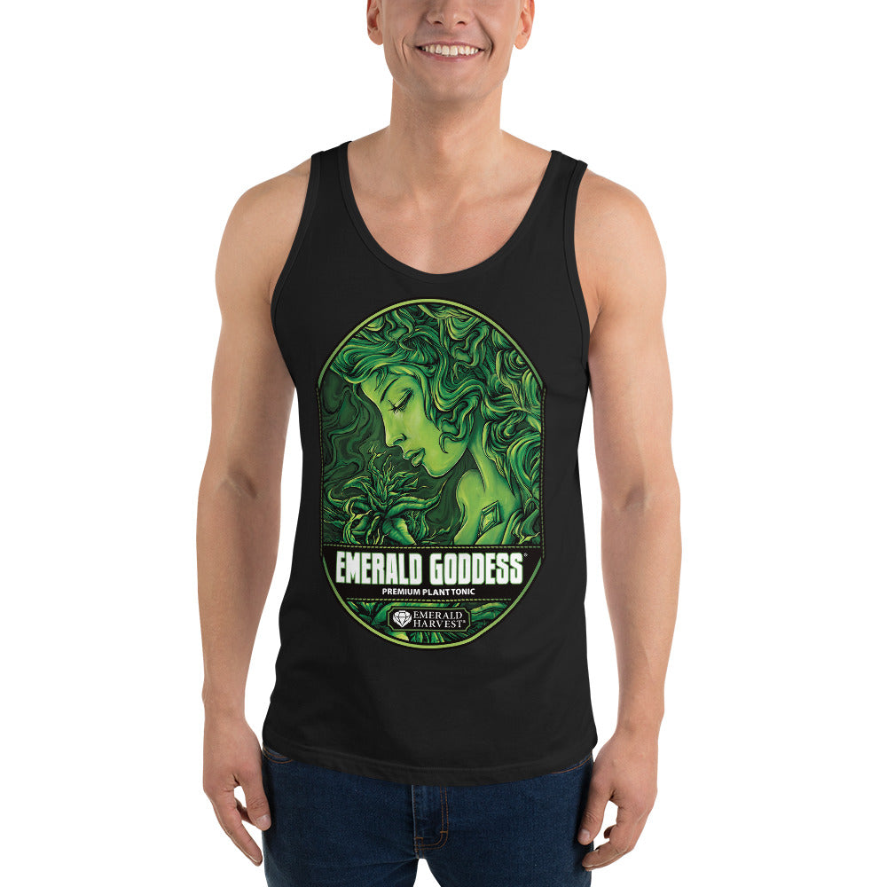 Camiseta de tirantes unisex Emerald Goddess