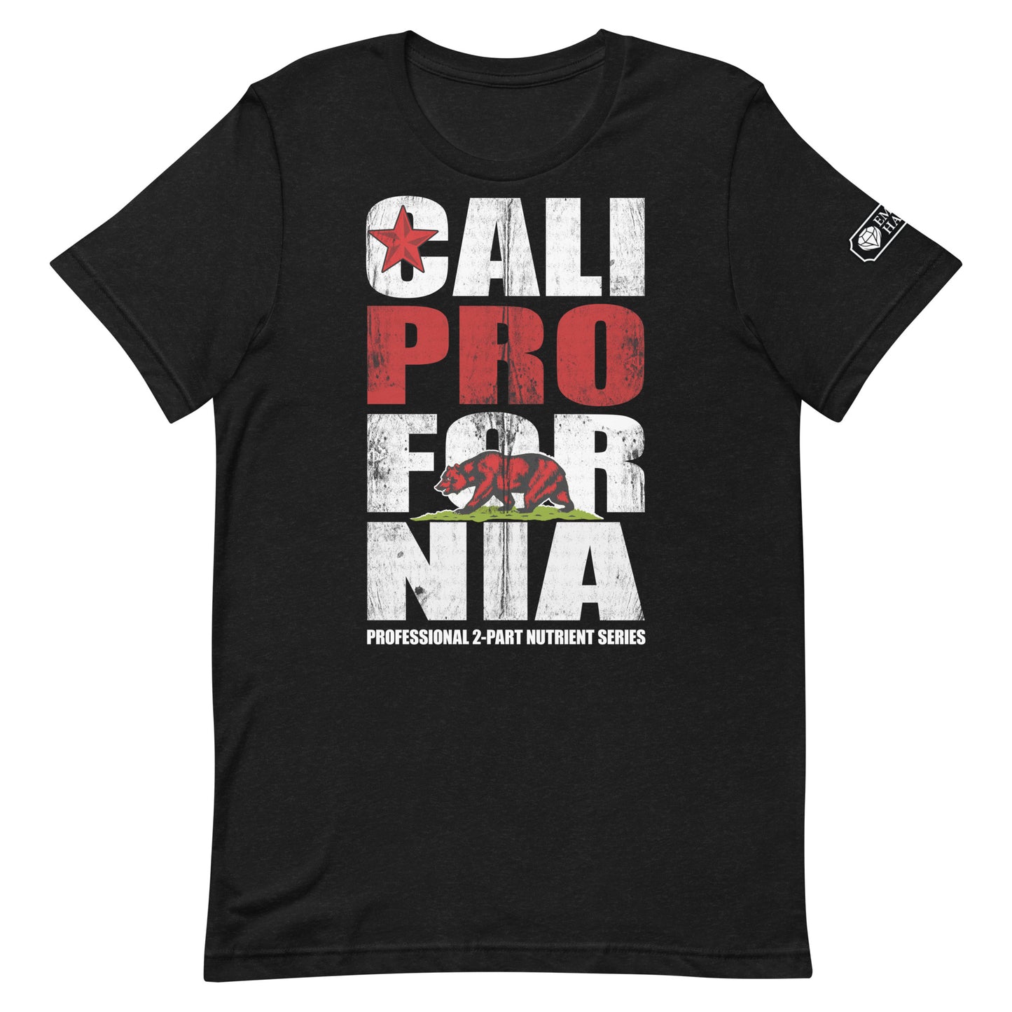 Camiseta unisex de manga corta Cali Pro Stack