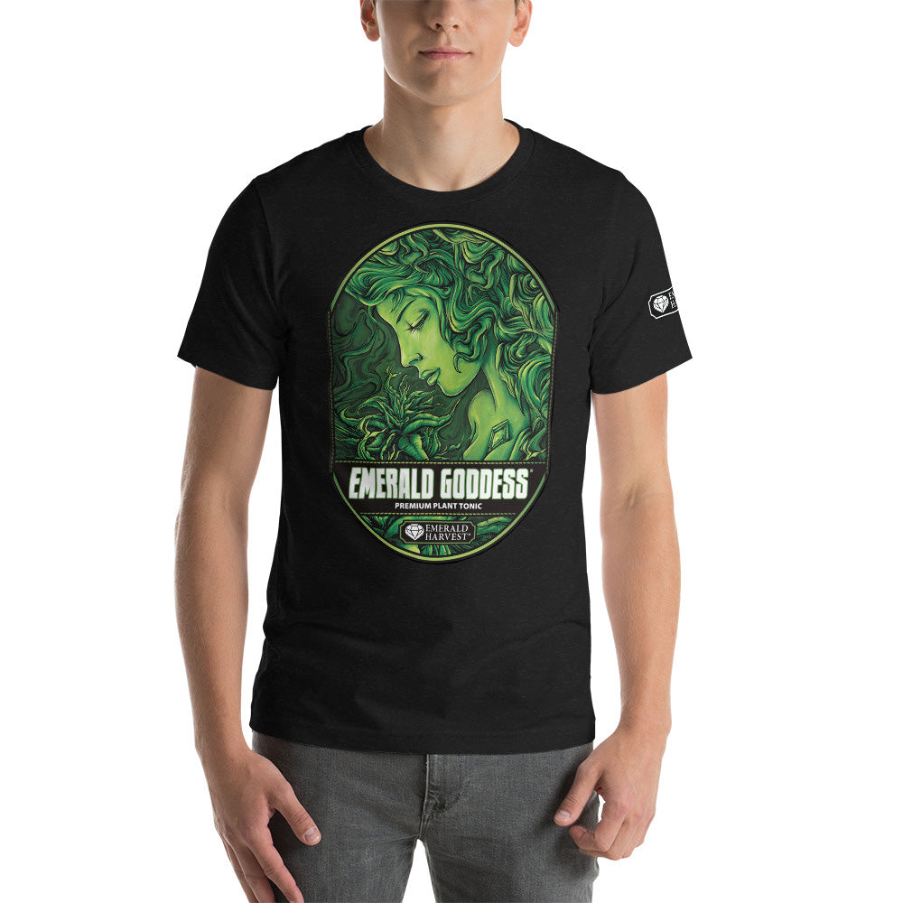 Emerald Goddess Short-Sleeve Unisex T-Shirt