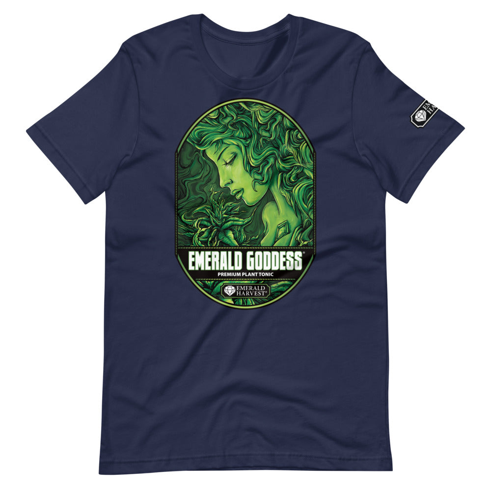 Emerald Goddess Short-Sleeve Unisex T-Shirt